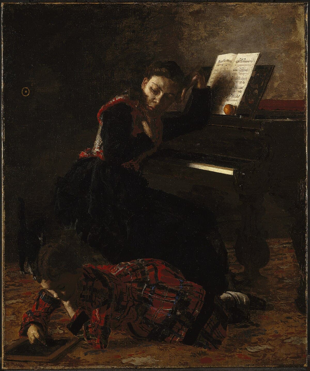 Home scene by Thomas Eakins