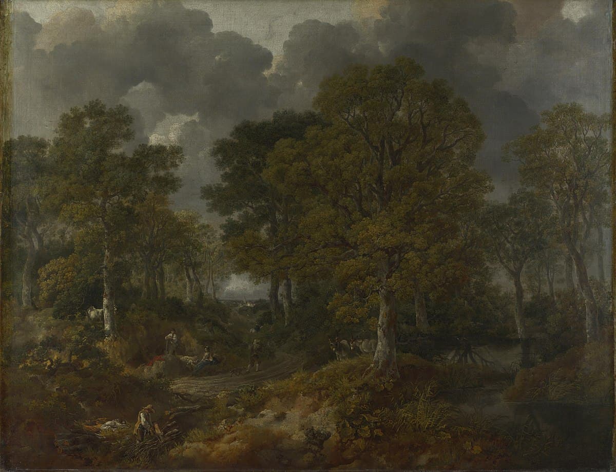 Cornard Wood, near Sudbury, Suffolk by Thomas Gainsborough