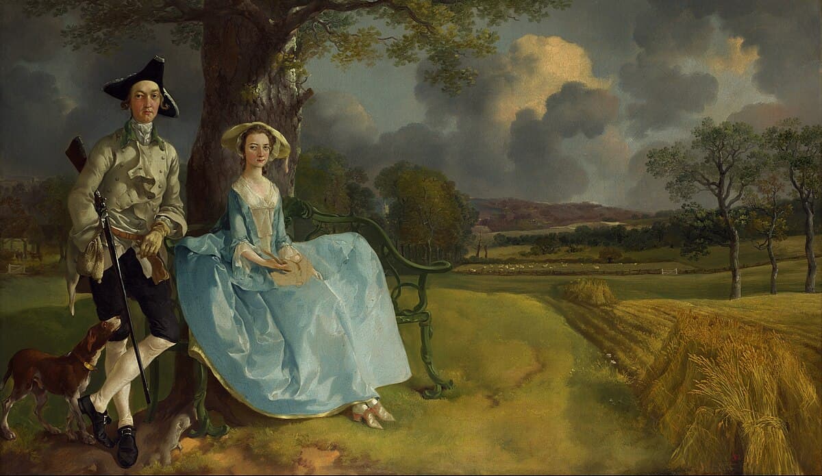 Landscape in Suffolk by Thomas Gainsborough