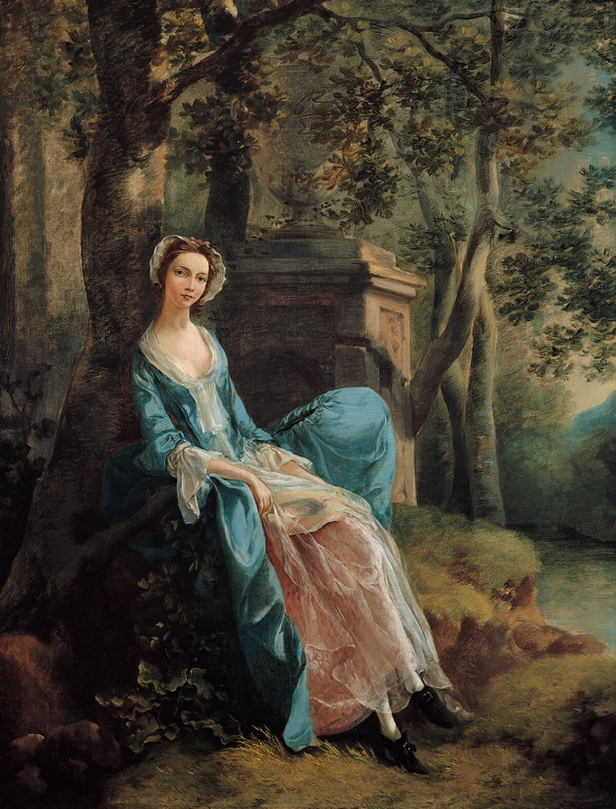 Portrait of a Woman (possibly of the Lloyd Family) by Thomas Gainsborough