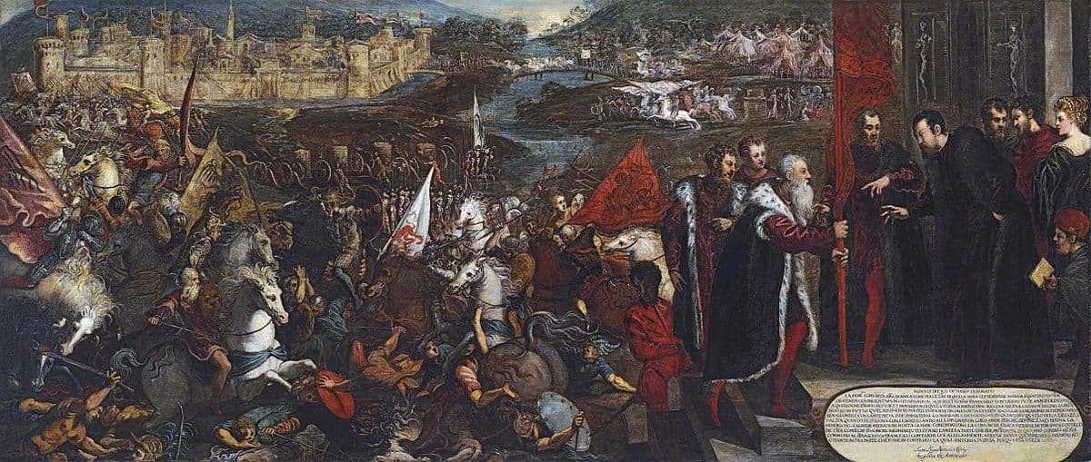 Battle of Asola by Tintoretto