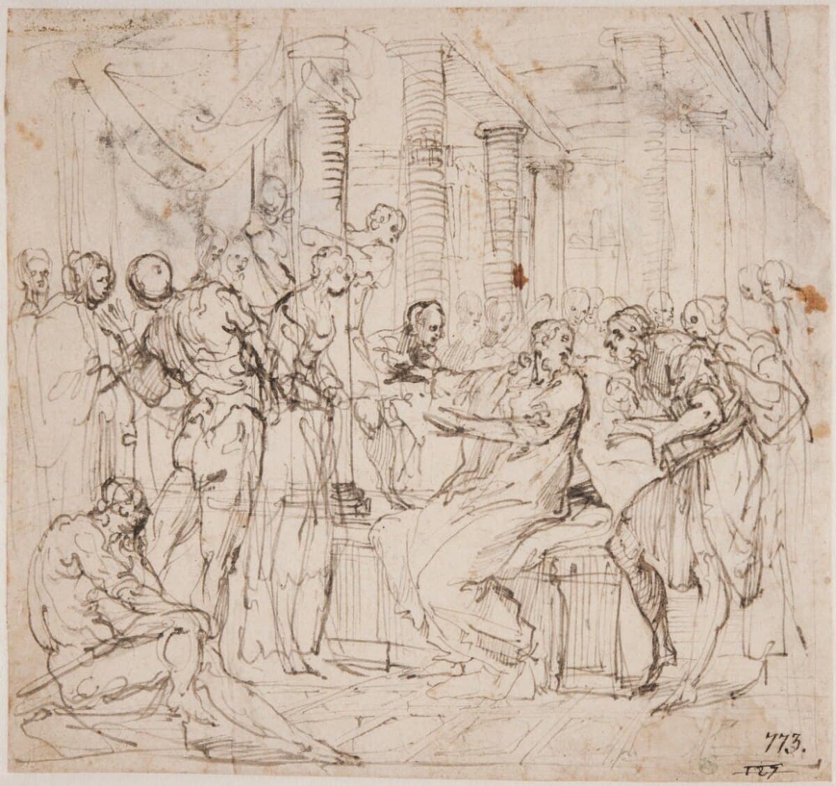 Christ and the Adulteress by Titian