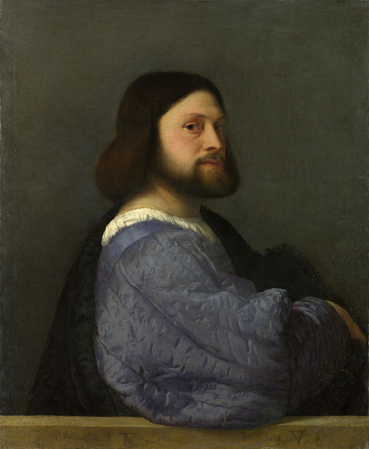 Portrait of a Man by Titian