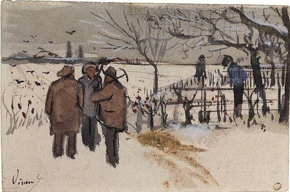Miners by Vincent van Gogh