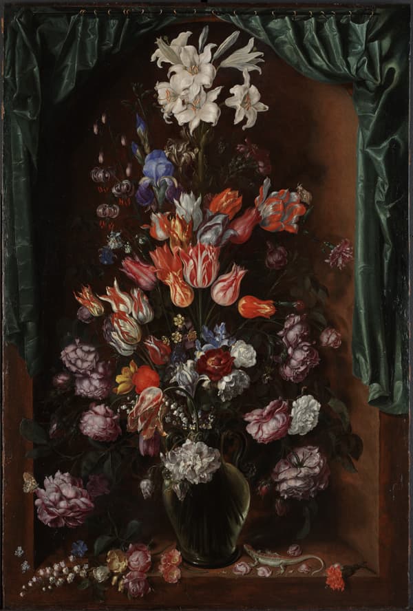 Vase of Flowers by Jan Davidsz. de Heem
