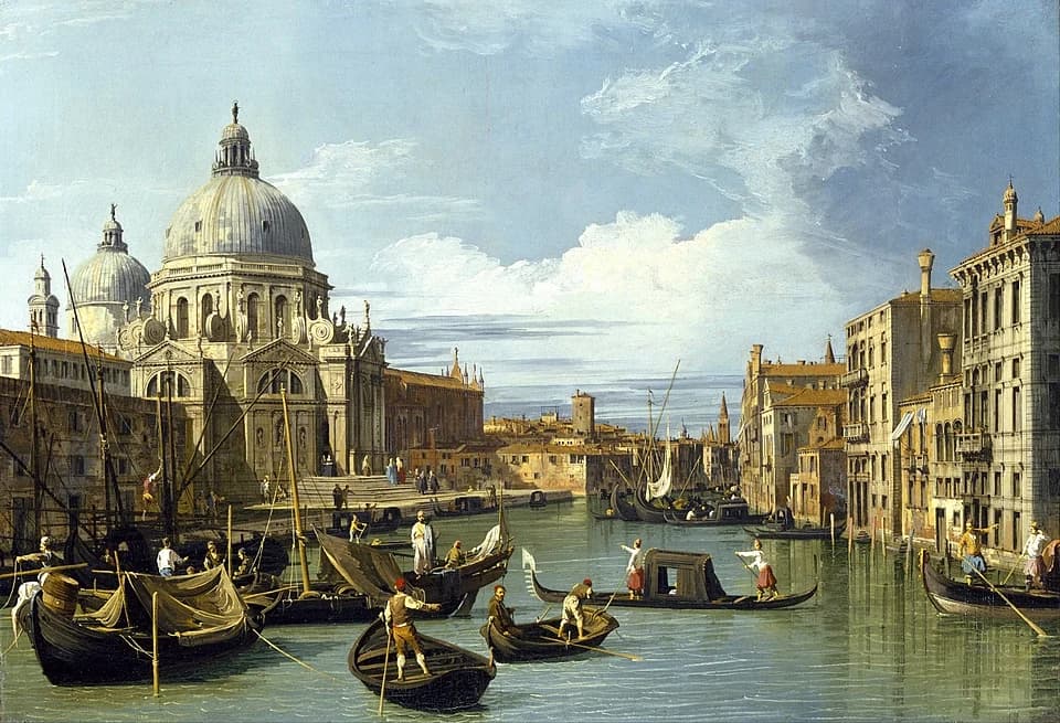 Venice: The Dogana and San Giorgio Maggiore by Francesco Guardi