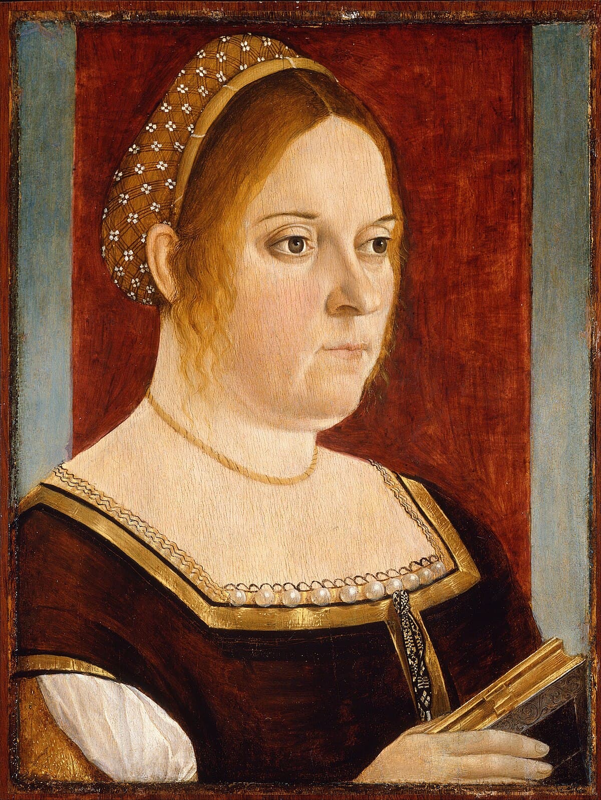 Portrait of a lady by Vittore Carpaccio