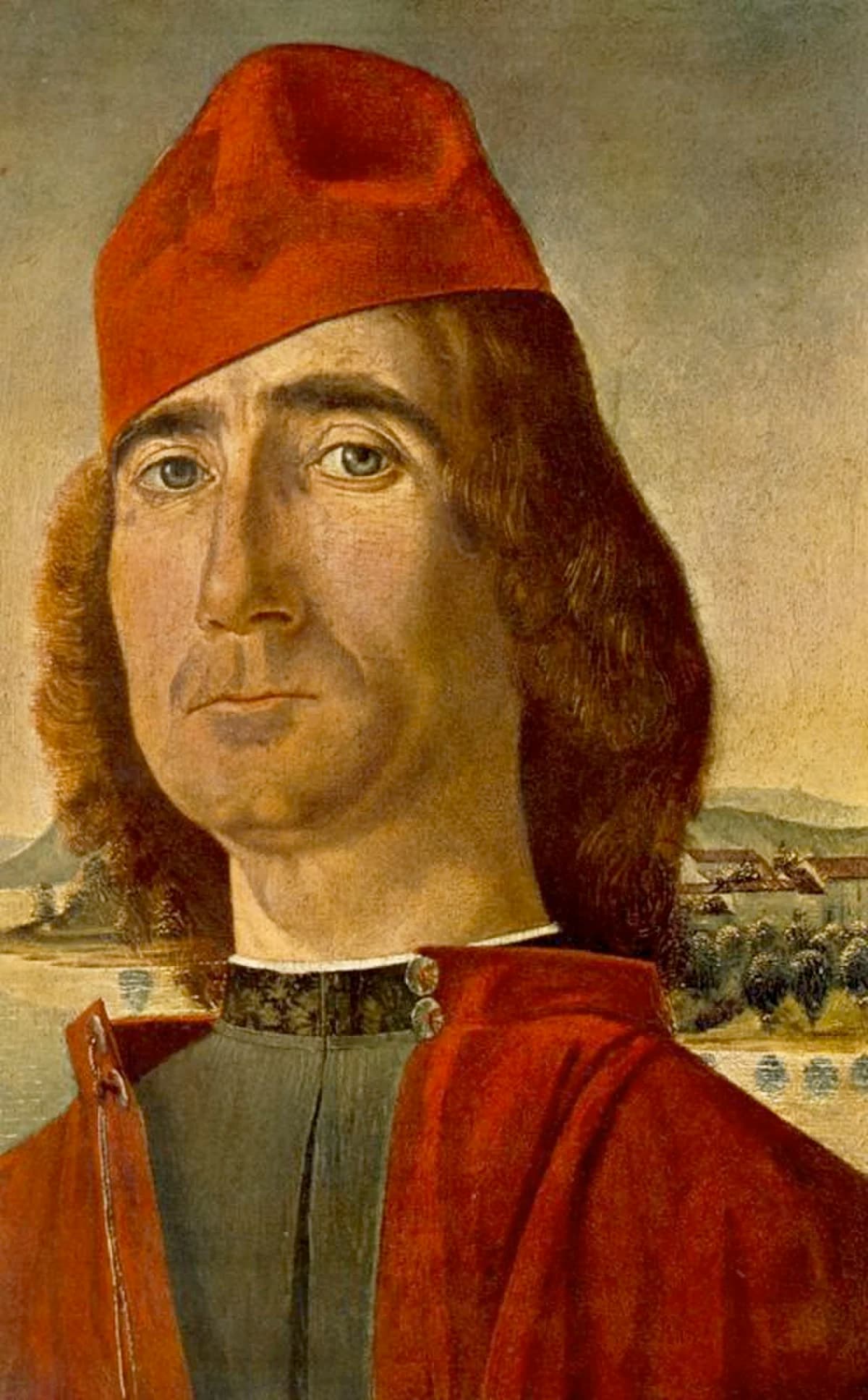 Portrait of an Unknown Man with Red Beret by Vittore Carpaccio