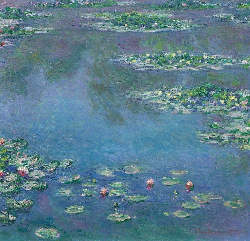 Water Lilies (MoMA triptych) by Claude Monet