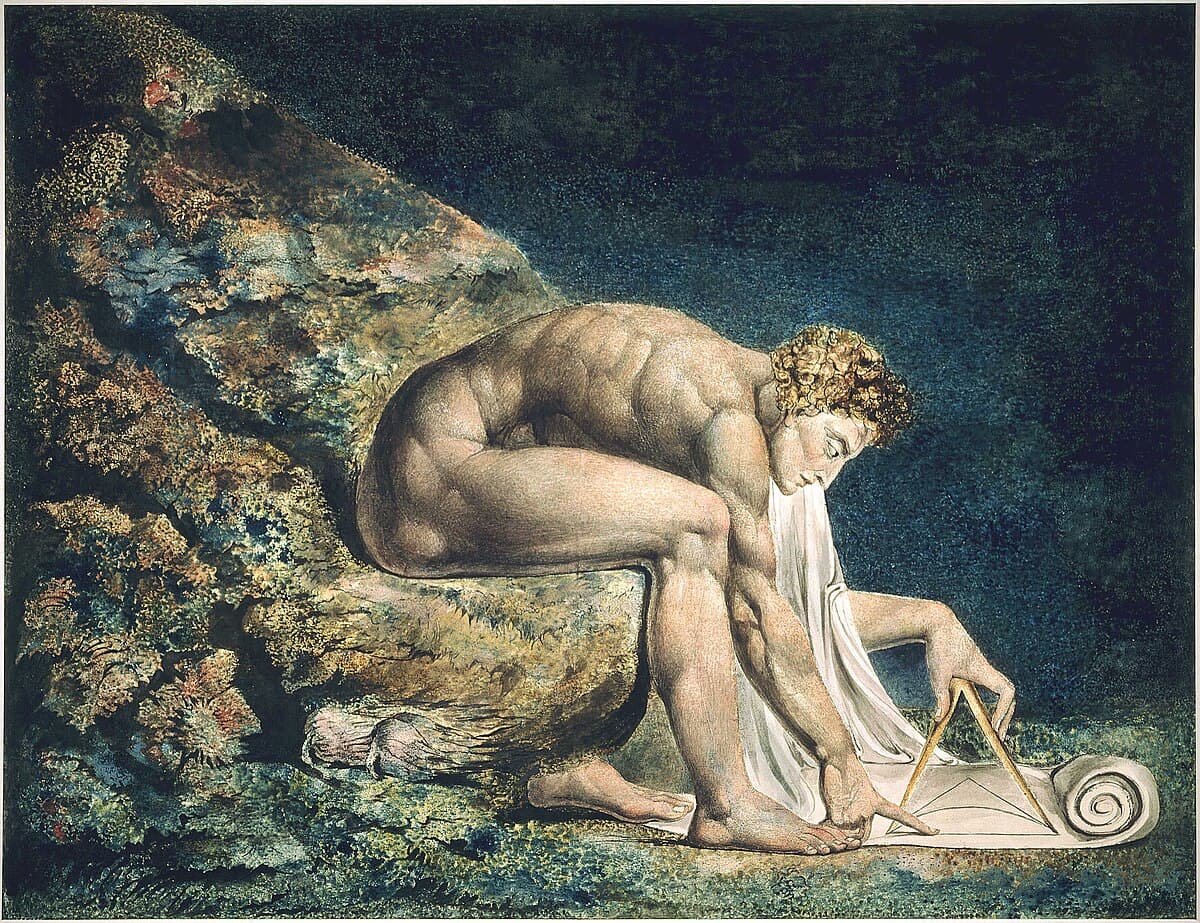 Isaac Newton by William Blake
