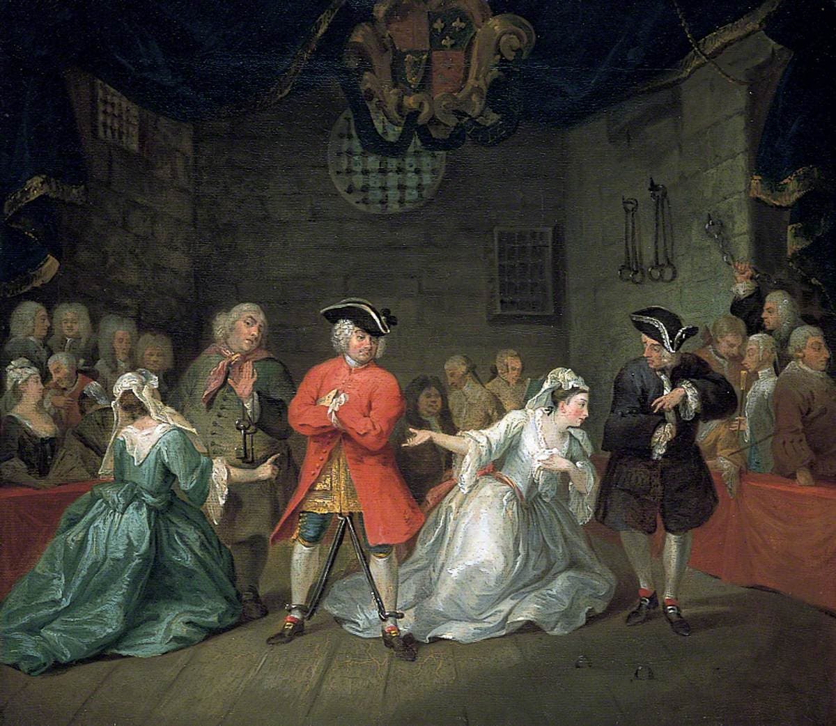 A Scene from the Beggar's Opera by William Hogarth