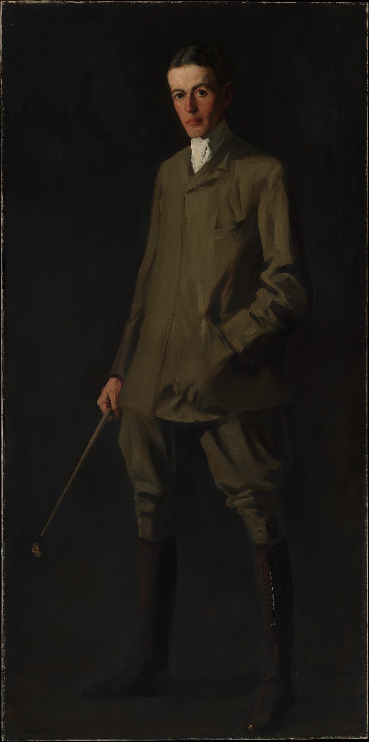 Portrait of a Gentleman by William Merritt Chase