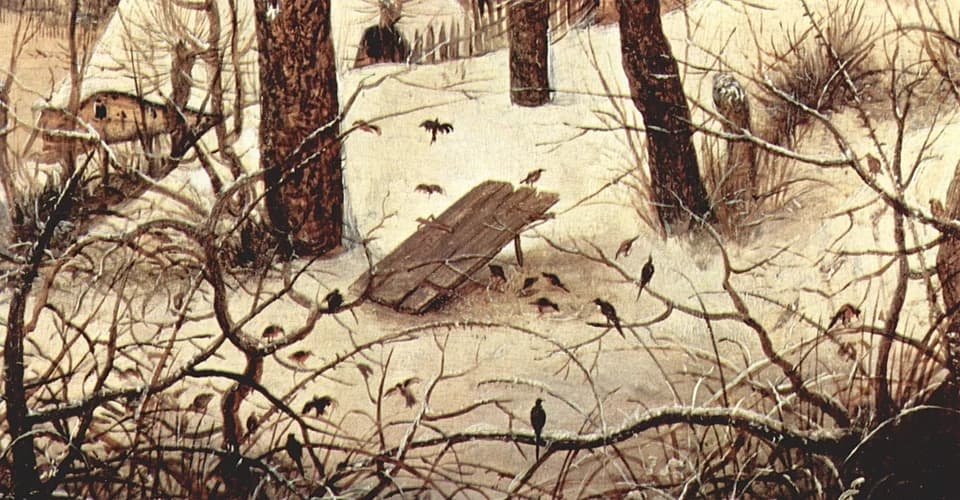 Winter Landscape with Ice Skaters by Hendrick Avercamp