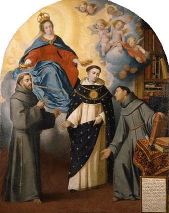 The Vision of Fray Lauterio by Bartolomé Esteban Murillo