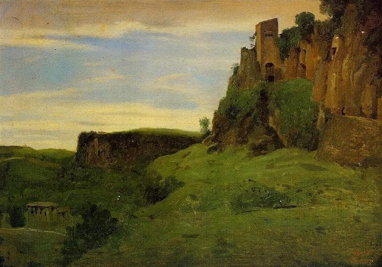 Civita Castellana Buildings High in the Rocks (La Porta San Salvatore)