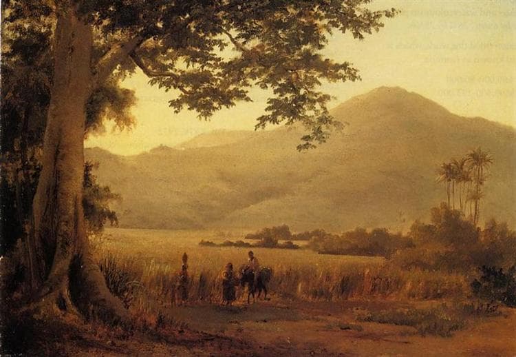Antilian Landscape, St. Thomas by Camille Pissarro