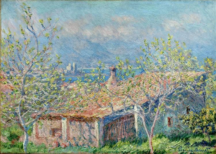Gardener's House at Antibes by Claude Monet