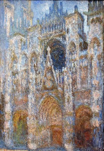 Rouen Cathedral, Magic in Blue by Claude Monet