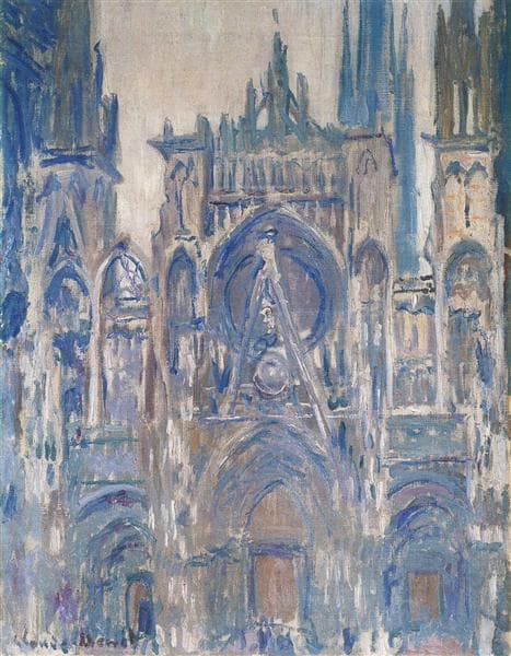 Rouen Cathedral, Study of the Portal by Claude Monet