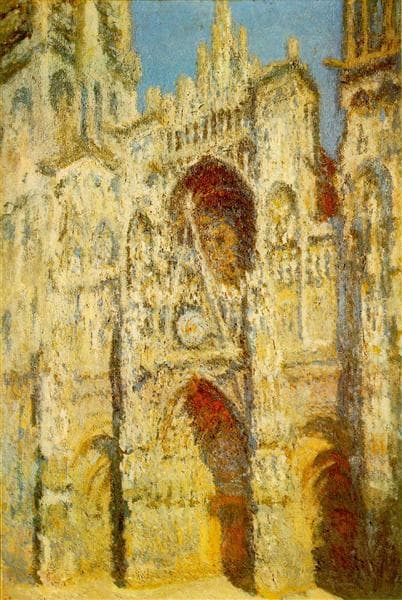 Rouen Cathedral, The Gate and The Tower by Claude Monet