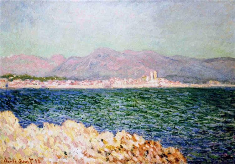 The Gulf of Antibes by Claude Monet
