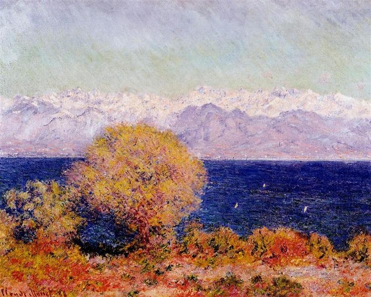 View of Cap d'Antibes by Claude Monet