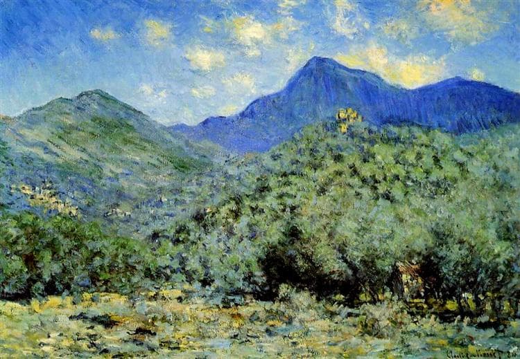 Valley Bouna near Bordighera by Claude Monet