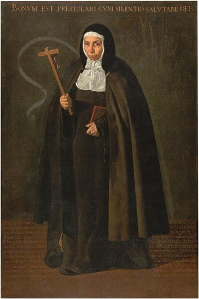 Madre Maria Jeronima de la Fuente by Diego Velázquez