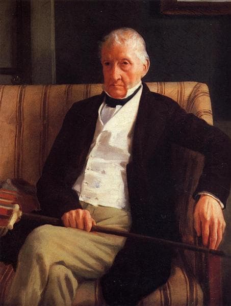 Portrait of Rene-Hillaire De Gas by Edgar Degas