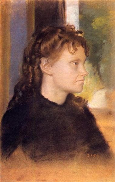 Mme. Theodore Gobillard by Edgar Degas