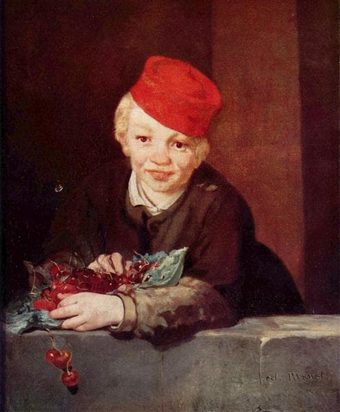 The Boy with Cherries by Édouard Manet