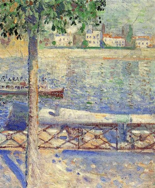View over the Rover at St.Cloud by Edvard Munch