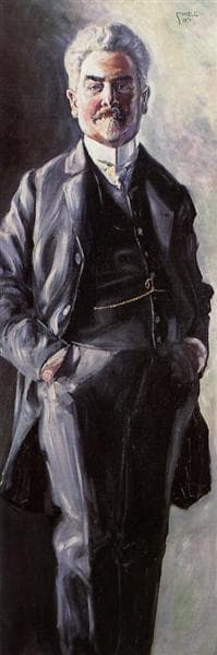 Portrait of Leopold Czihaczek, Standing by Egon Schiele
