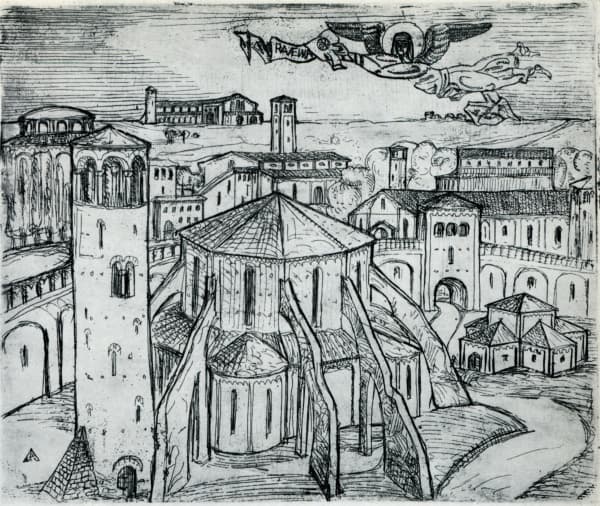 Reminiscence of Ravenna by El Lissitzky