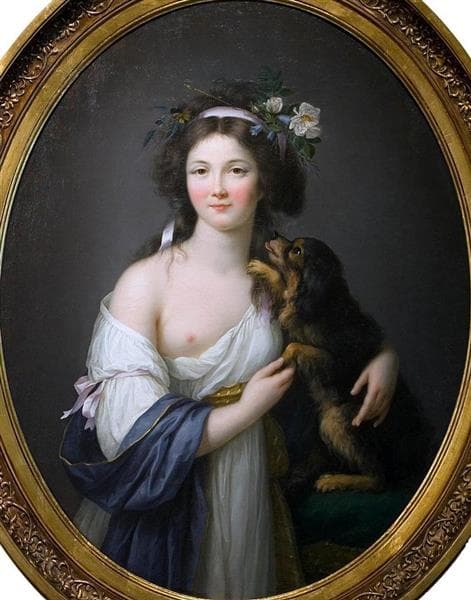 Portrait of Mme D'Aguesseau by Élisabeth Vigée Le Brun