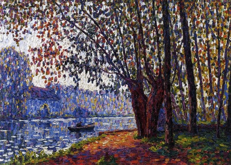 Sunlight on the Banks of the Loing by Francis Picabia at Private Collection