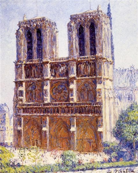 Notre Dame, the Effect of Sunlight by Francis Picabia at Private Collection
