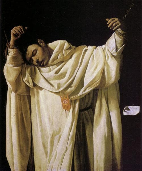Beato Serapio by Francisco de Zurbarán