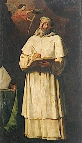 St. Pierre Pascal, Bishop of Jaen by Francisco de Zurbarán