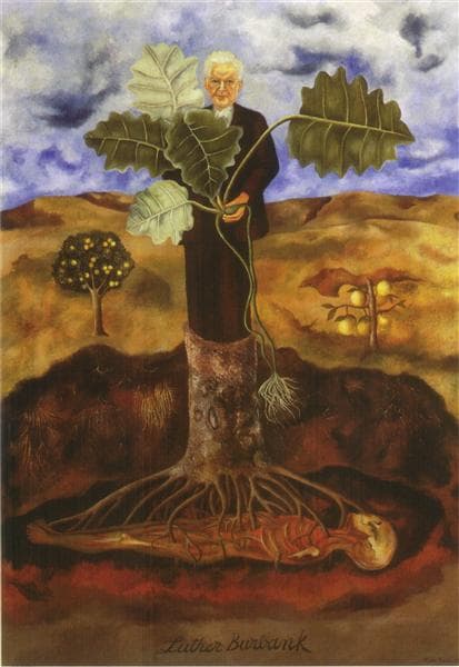 Portrait of Luther Burbank by Frida Kahlo