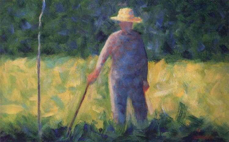 Gardener by Georges Seurat