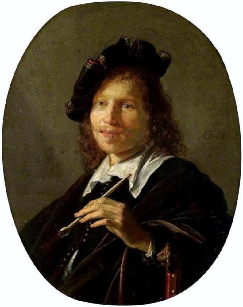 Portrait of a Man by Gerrit Dou
