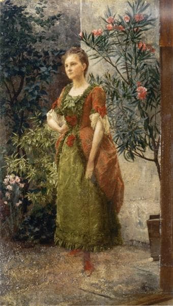 Portrait of Emilie Flöge by Gustav Klimt