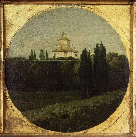 Le casino de l'Aurore de la villa Ludovisi by Jean-Auguste-Dominique Ingres