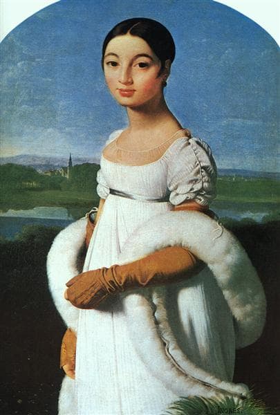 Portrait of Mademoiselle Rivière by Jean-Auguste-Dominique Ingres