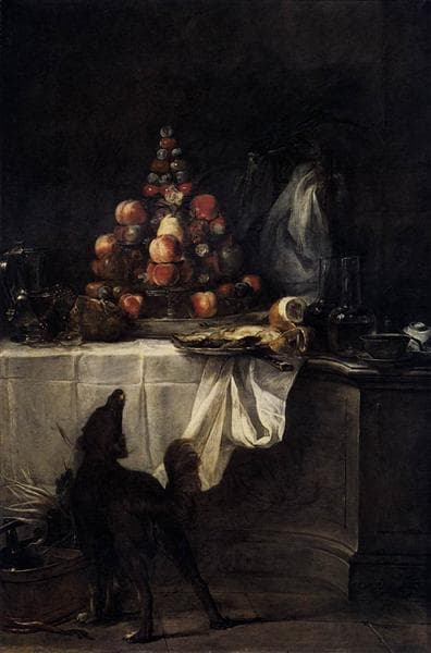 The Buffet by Jean-Baptiste-Siméon Chardin