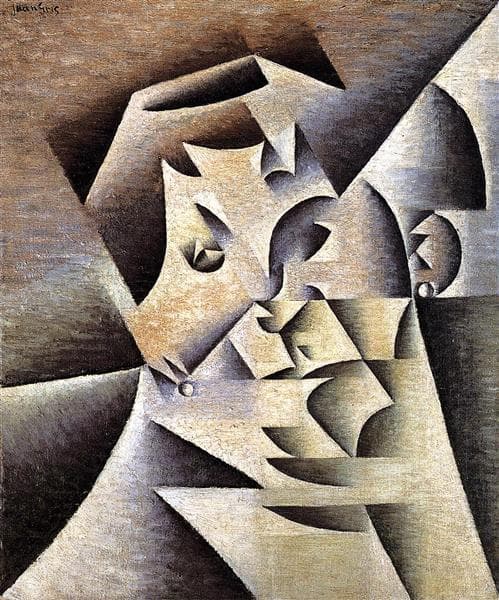 Portrait of the Artist's Mother by Juan Gris at Private Collection
