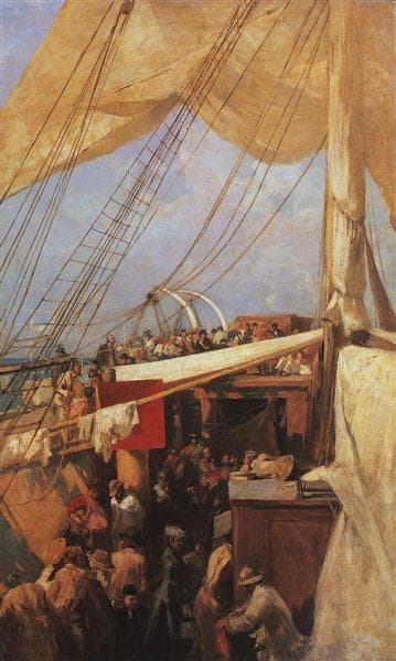 On Deck by Konstantin Korovin
