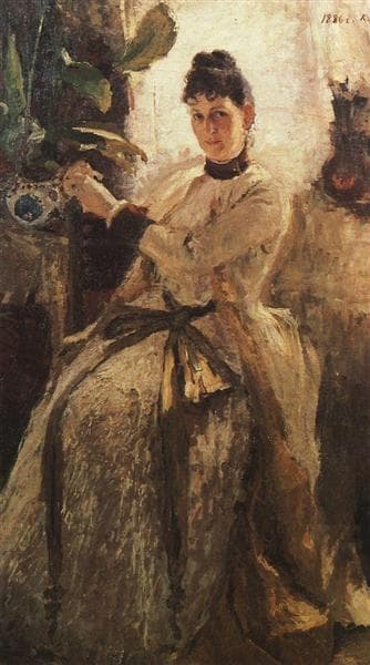 Portrait of Sofia Golitsyna by Konstantin Korovin