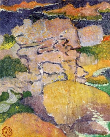 Rocks at Pouldu by Maurice Denis